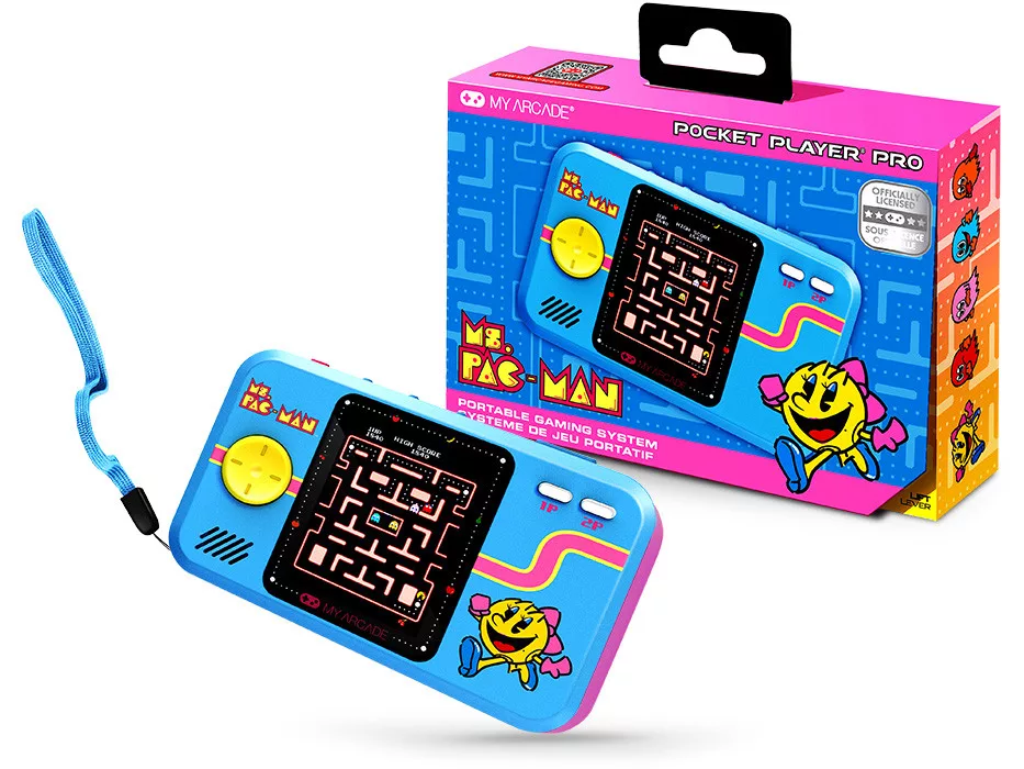 My Arcade DGUNL-7010 Ms.Pac-Man Pocket Player Pro Hordozható Kézikonzol
