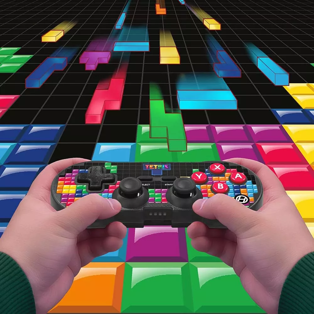 Hyperkin Pixel Art Tetris Nintendo Switch/PC/Mac/Android "Tetrimino Stack" BT kontroller - Image 3