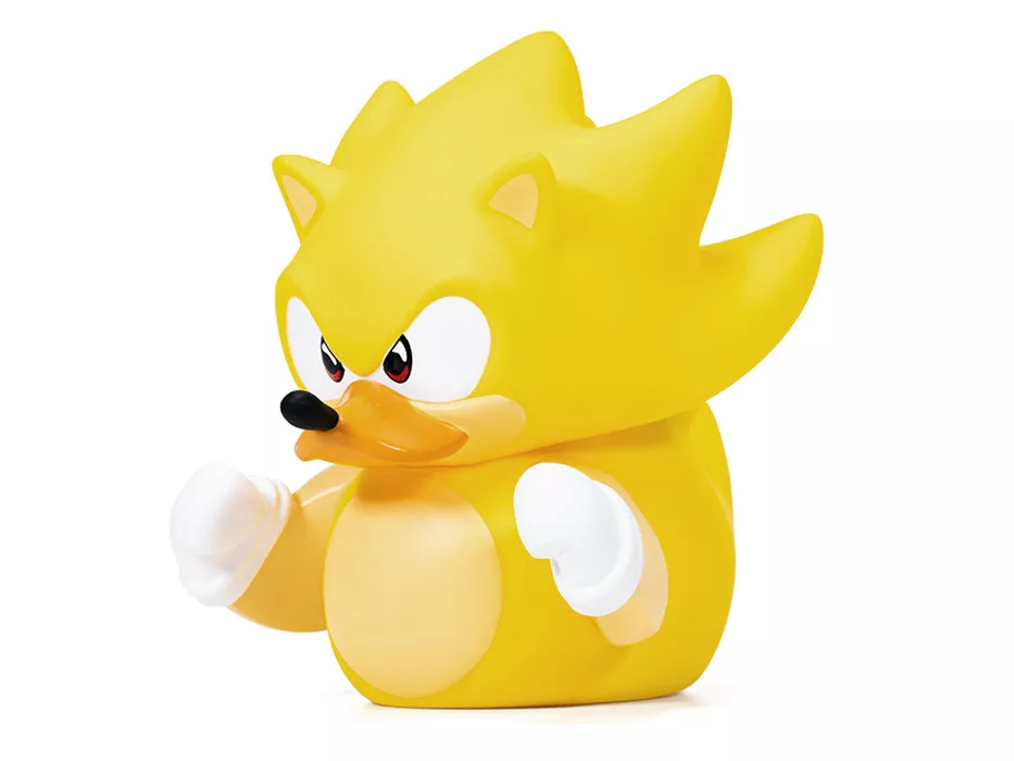 Numskull Tubbz Boxed - Sonic "Super Sonic" gumikacsa