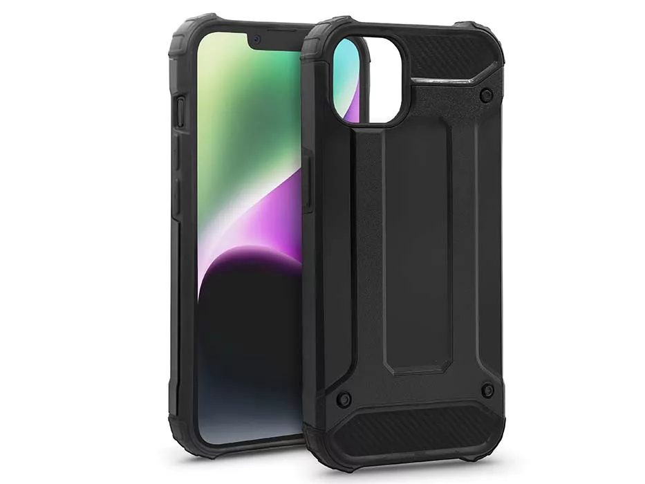 Haffner Armor ütésálló tok - Apple iPhone 14 - fekete