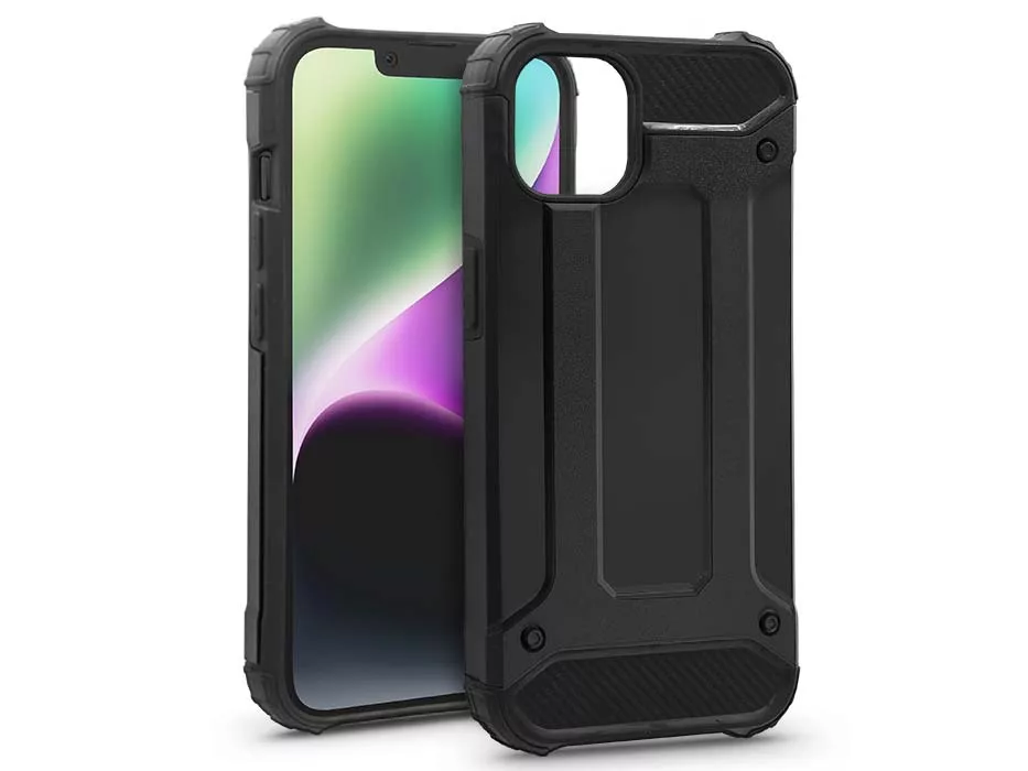 Haffner Armor ütésálló tok - Apple iPhone 14 Plus - fekete