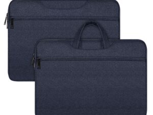 DUX DUCIS bag LBTC for laptop 15.5-16" Horizontal Handbag navy blue