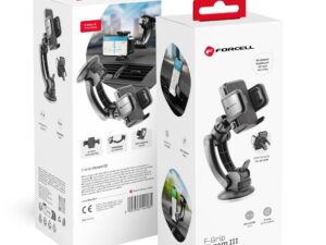 FORCELL Car holder - CHROME with arch 15cm