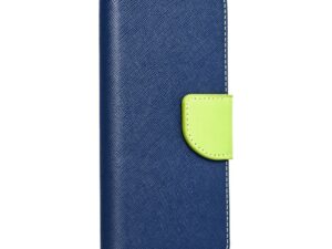 FANCY Book case for MOTOROLA MOTO G35 5G navy / lime