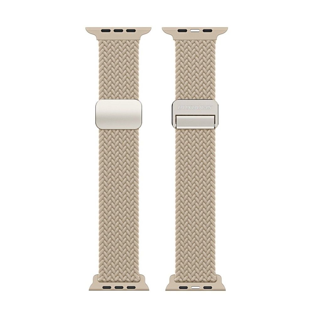 DUX DUCIS strap MIXTURE PRO stretchable braided for Apple Watch 42 / 44 / 45 / 49 mm beige - Image 6