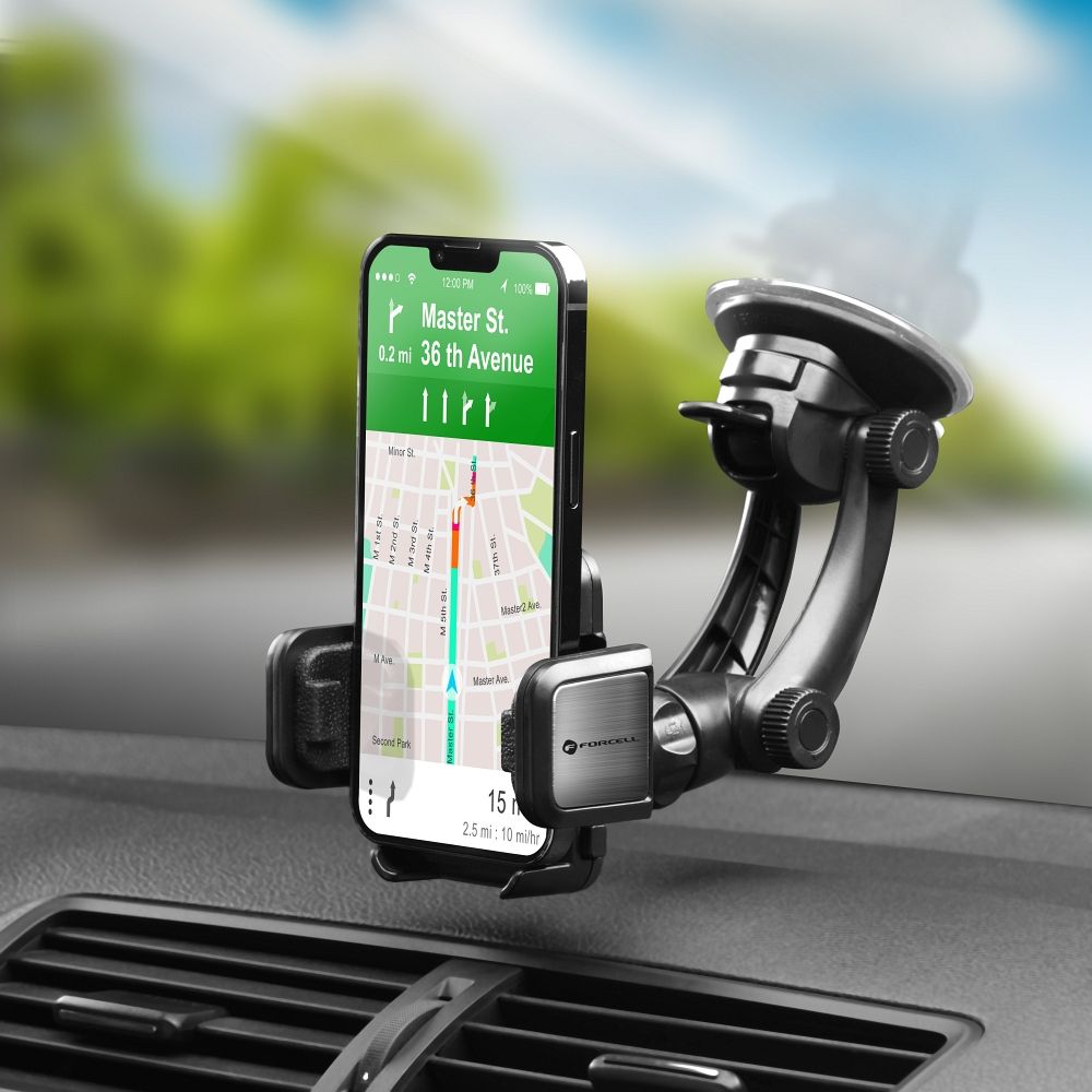 FORCELL Car holder - CHROME with arch 15cm - Image 19
