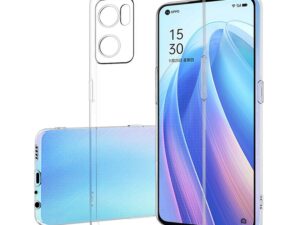 BACK CASE ULTRA SLIM 0,5 mm forOPPO Reno 7 5G T transparent