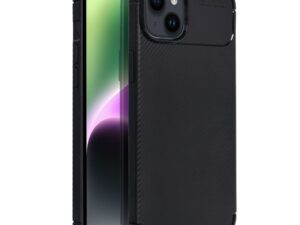 CARBON PREMIUM tok az iPhone 14 Plus-hoz, fekete