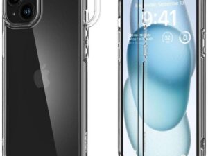Case SPIGEN Ultra Hybrid for IPHONE 16 crystal clear