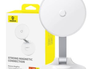 BASEUS foldable magnetic holder for phone compatible with MagSafe BS-HP016 white