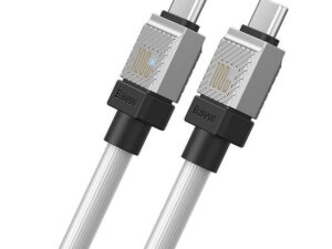 BASEUS cabel Type C to Type C PD 100W Coolplay CAKW000202 1 m white