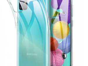 BACK CASE ULTRA SLIM 0,3 mm for SAMSUNG A71 transparent