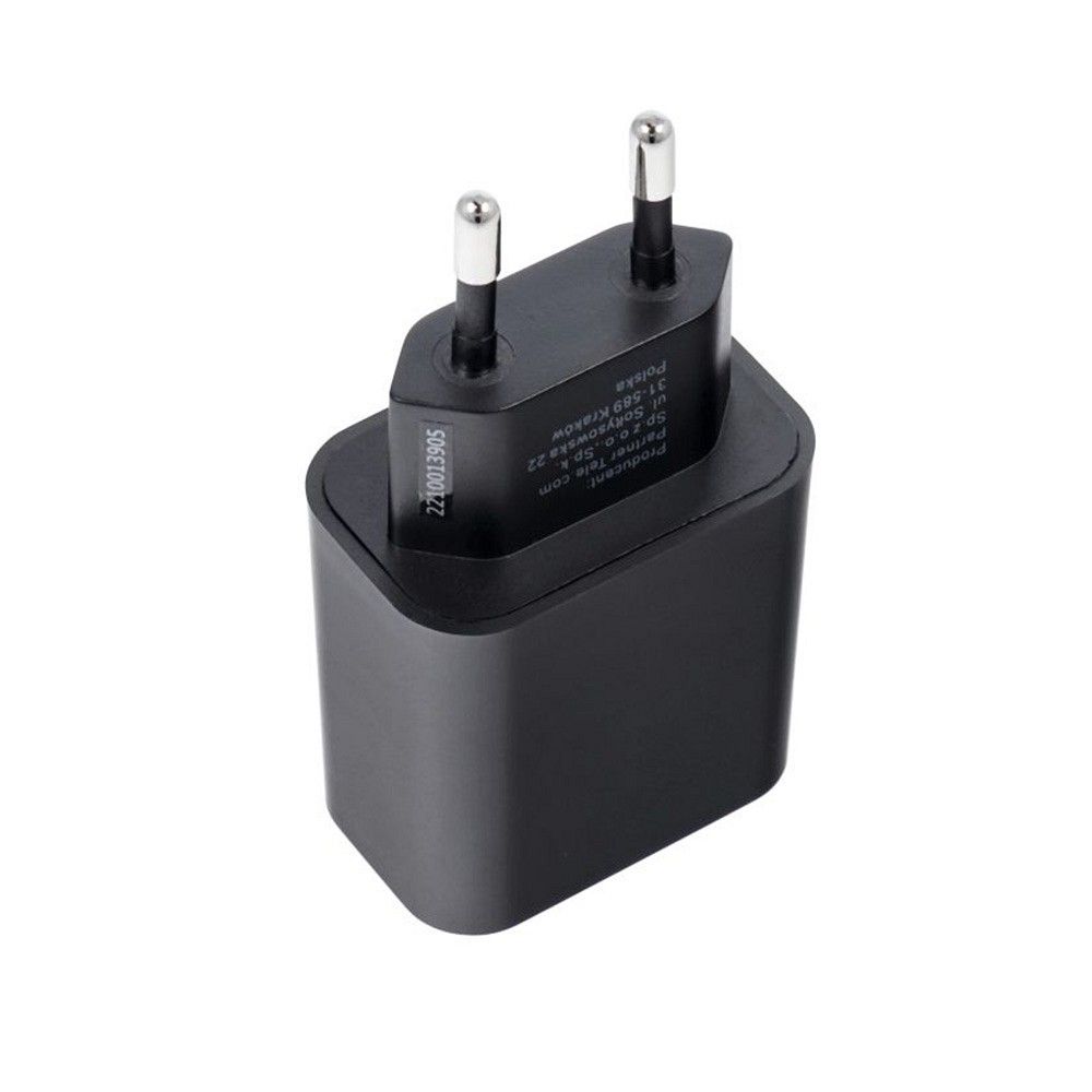 BLUE STAR utazó töltő, C-típus + C-típus–Lightning kábel, PD, QC 4.0, 3 A, 20 W, TFB-TC-20WPD, fekete - Image 8