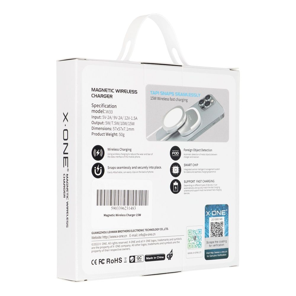 Magnetic Wireless Charger Stand X-ONE compatible with MagSafe 15W - Image 12