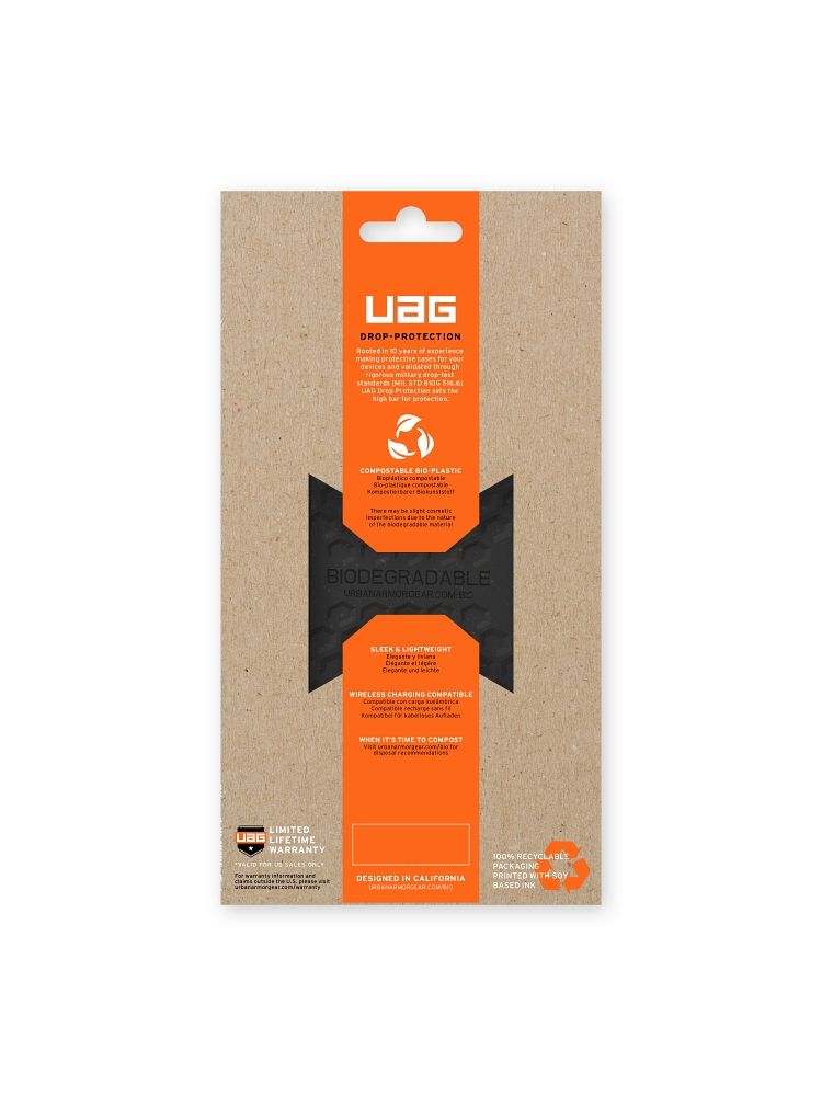 ( UAG ) Urban Armor Gear Biodegradable Outback case for iPhone 14 PLUS black - Image 18