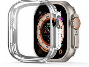 DUX DUCIS case SAMO protective with glass for Apple Watch Ultra / Ultra 2 49 mm silver