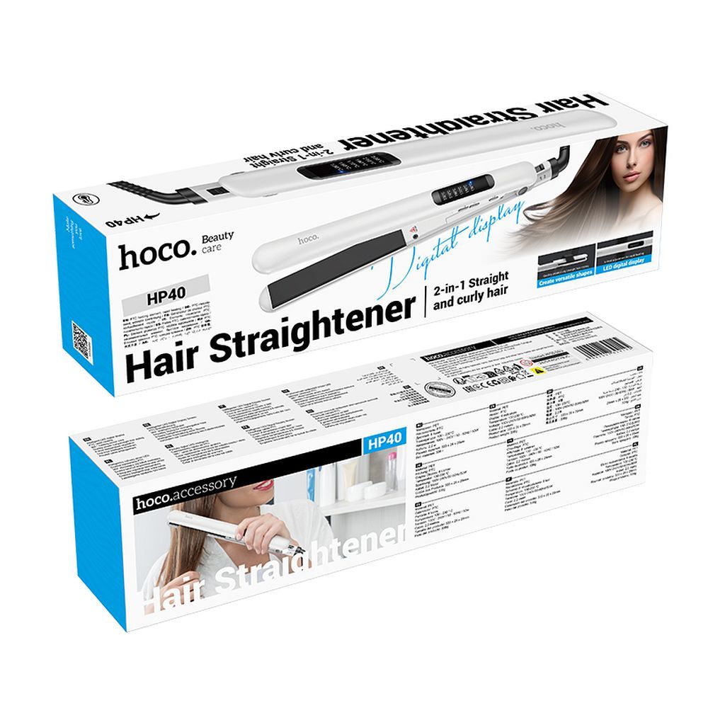 HOCO hair straightener HP40 white - Image 5