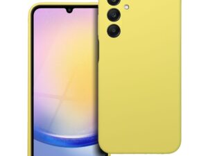 Case SILICONE 2mm for SAMSUNG A25 5G lemon