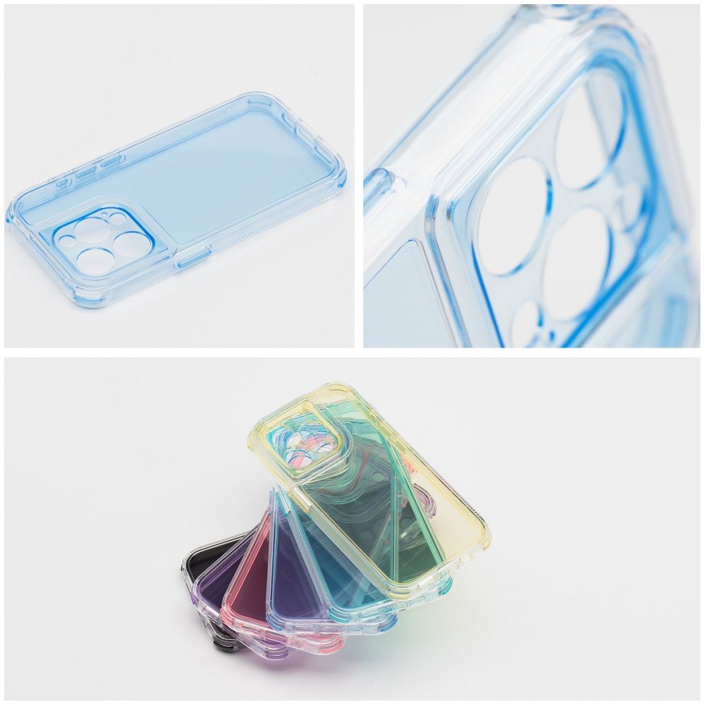 MATRIX CLEAR Case for IPHONE 16 blue - Image 6