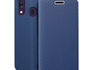 LUNA Book Carbon for SAMSUNG A40 blue