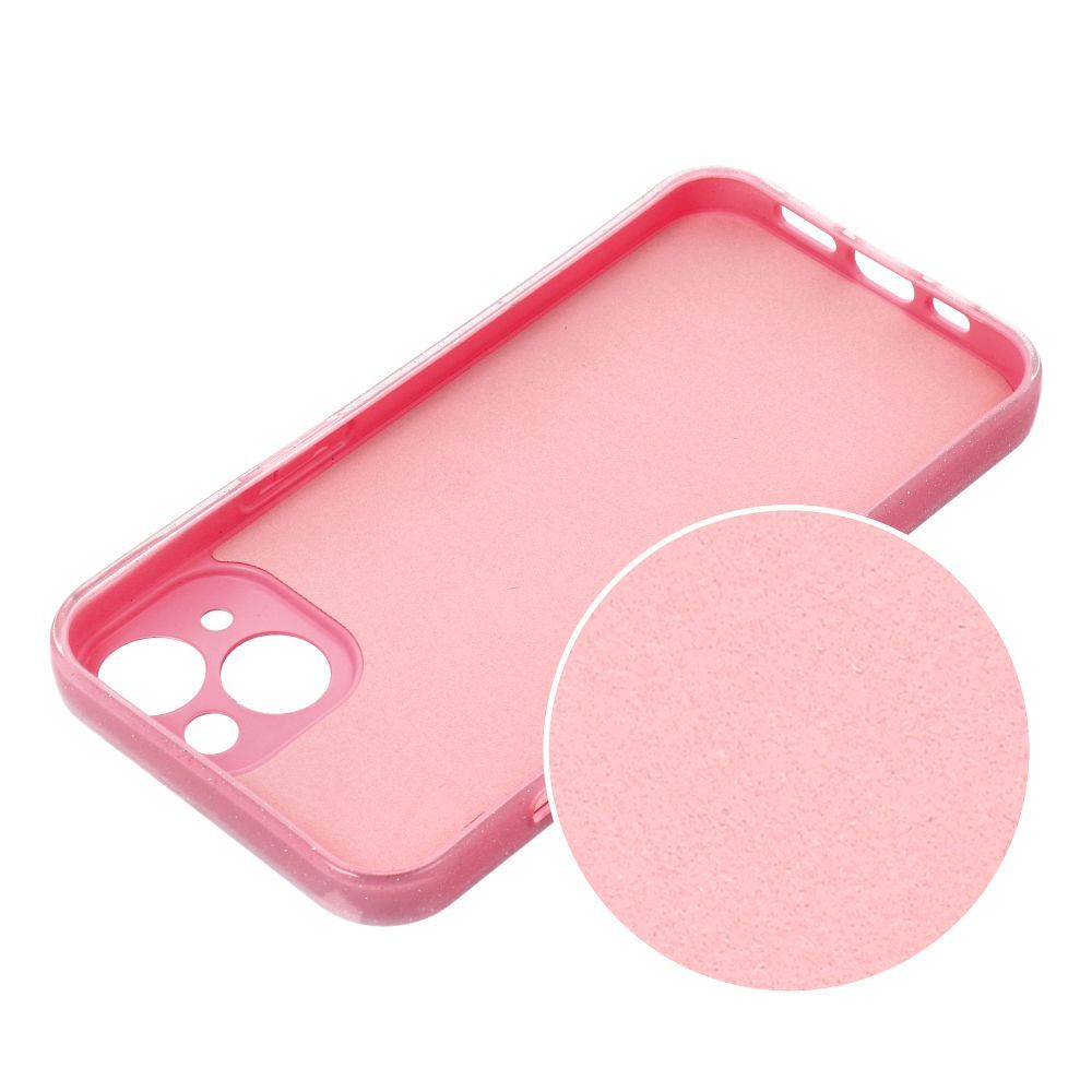 CLEAR CASE 2 mm BLINK for IPHONE 15 Pro pink - Image 4
