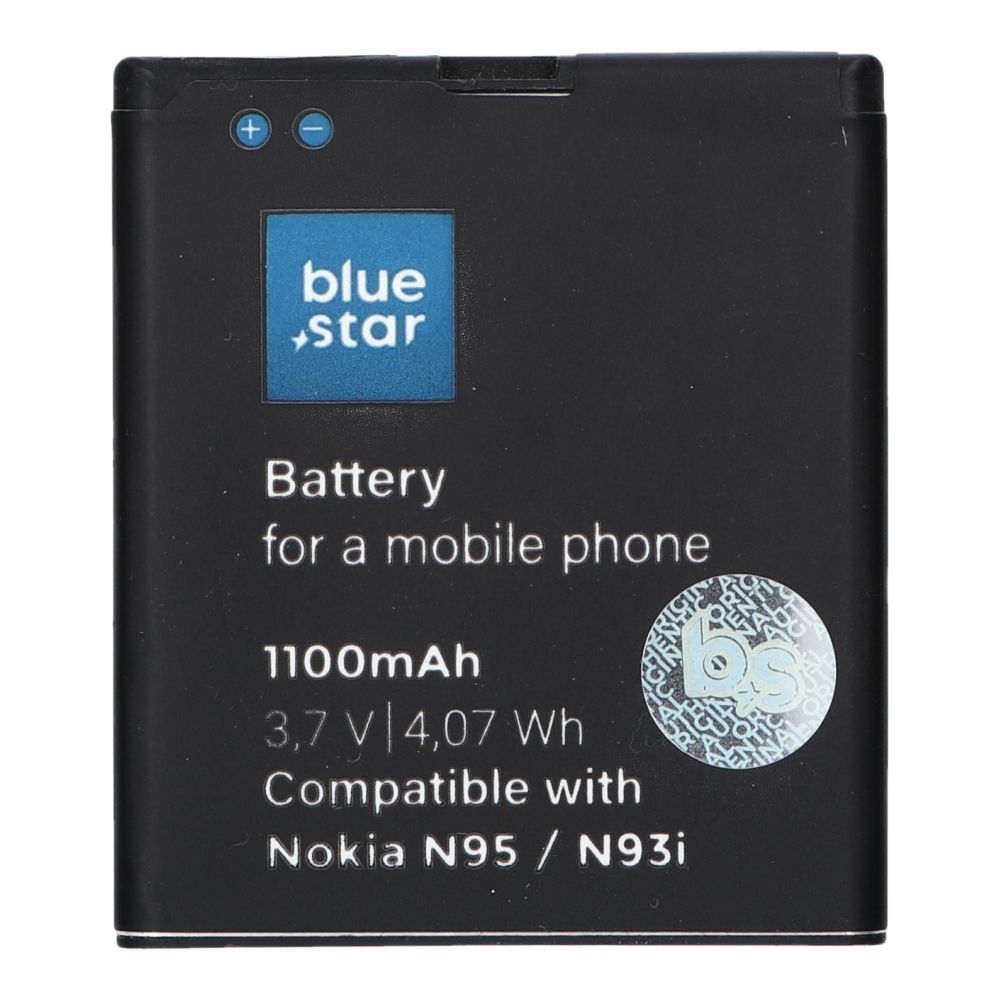 BLUE STAR PREMIUM battery for NOKIA N95 / N93i / E65 1100 mAh - Image 2