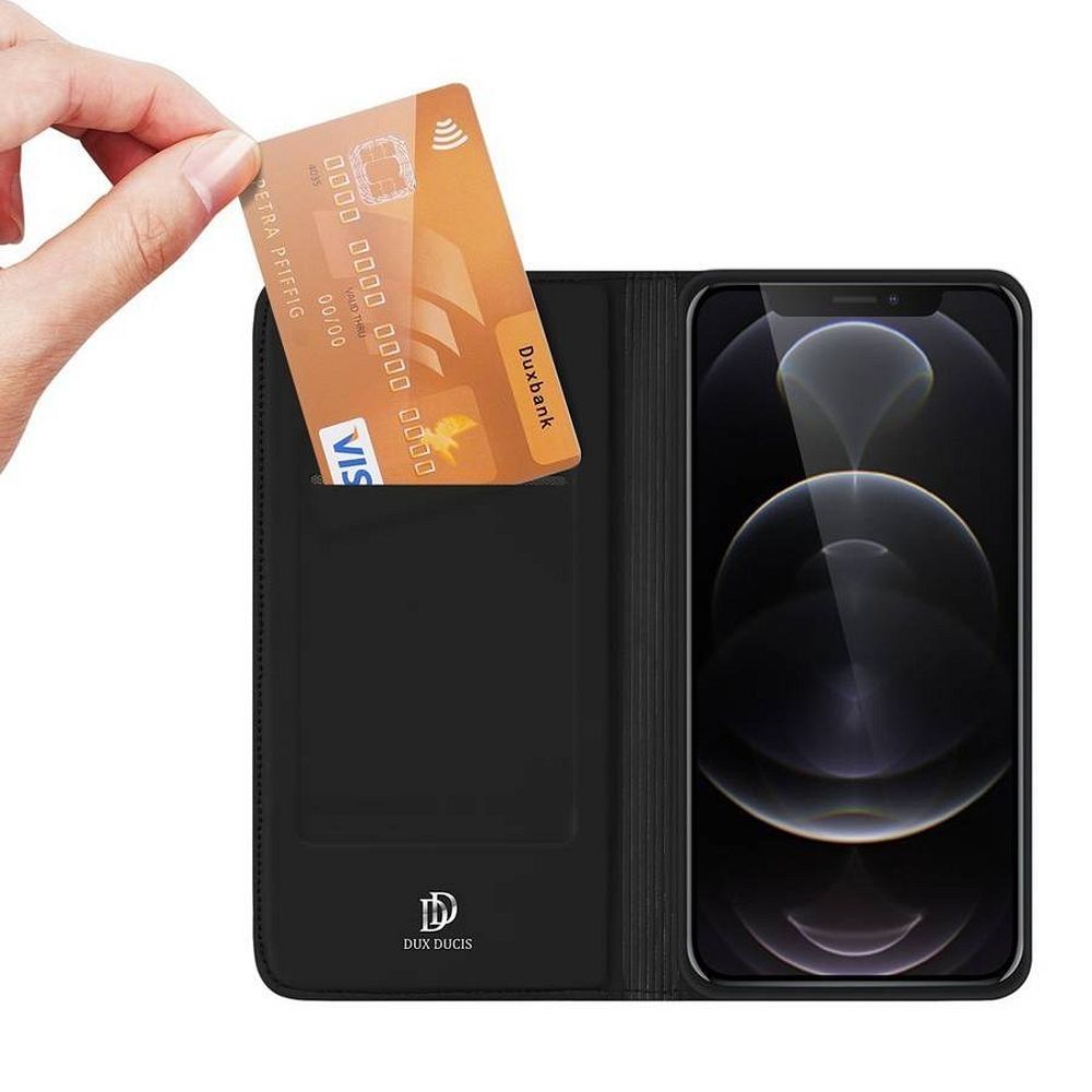 DUX DUCIS wallet case SKIN PRO for IPHONE 13 Pro Max black - Image 2