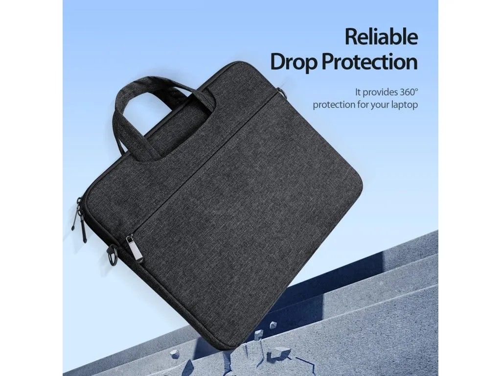 DUX DUCIS case LBJB for laptop 14-15,4" Shoulder Bag black - Image 7