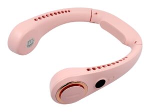 Portable neck fan F50 pink