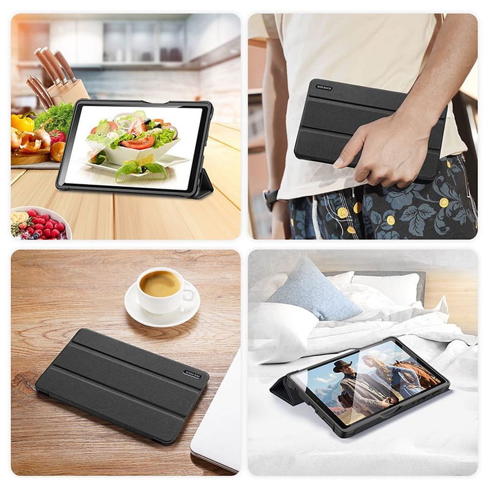 DUX DUCIS case DOMO foldable with pencil storage for SAMSUNG Tab A7 Lite 8.7 (T220/T225/T227) black - Image 7