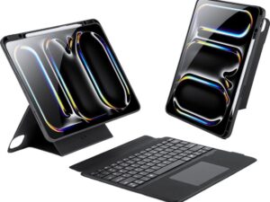 DUX DUCIS case DK foldable with Wireless Keyboard for iPad Pro 13 (2024) black