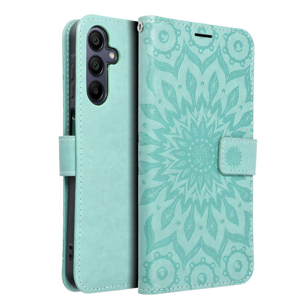 MEZZO Book case for SAMSUNG A15 4G / A15 5G mandala green - Image 2