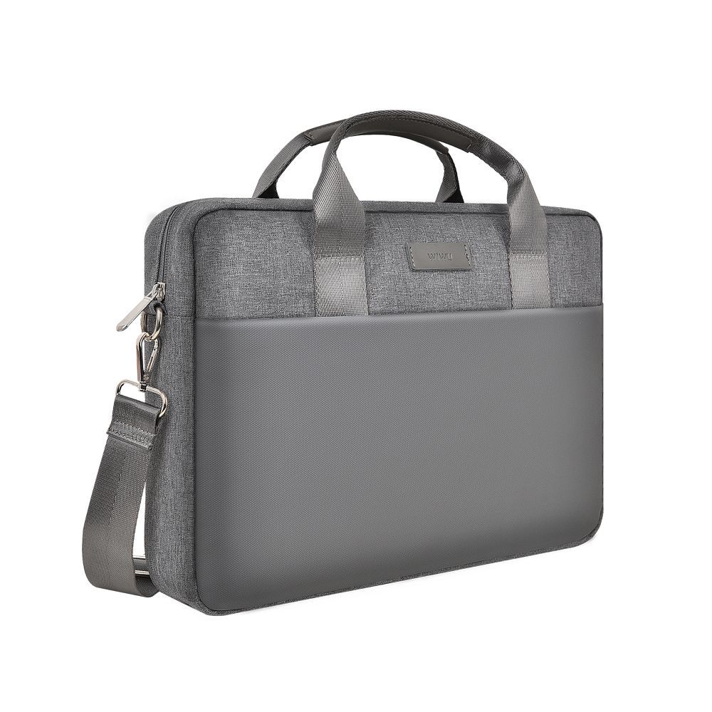 WiWU - Waterproof Laptop Bag 15,6" Minimalist Pro - gray - Image 3