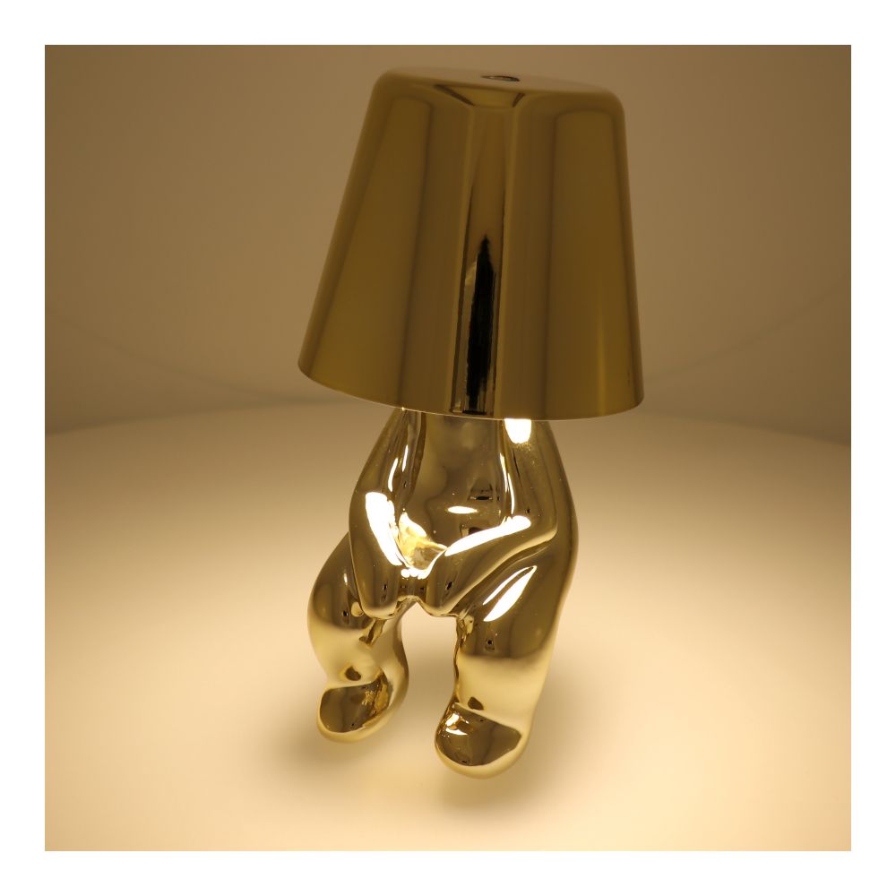 Table lamp bedside GOLD MAN Art Deco seat (version 2) MLTL - Image 5