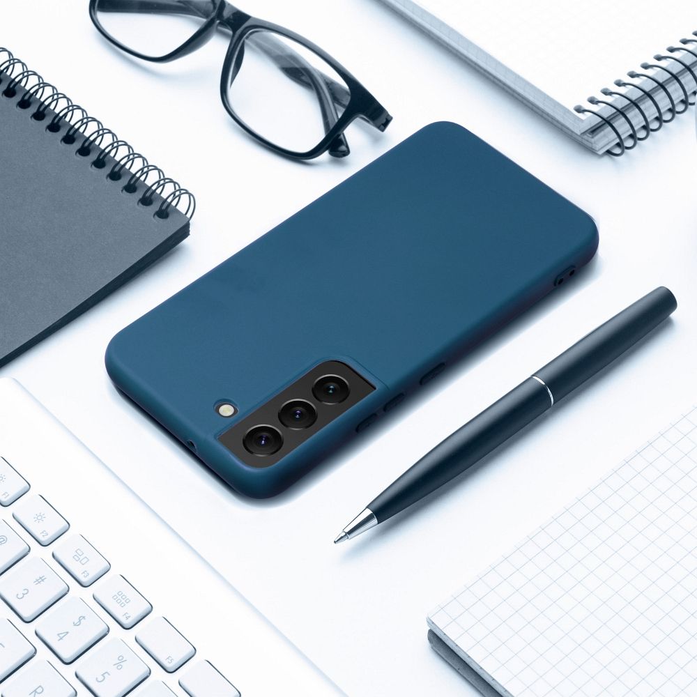 SILICONE case for SAMSUNG S22 blue - Image 6