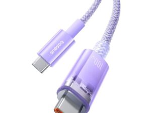 BASEUS cabel Type C to Type C PD 6A 100W Explorer P10319703221-01 / CB000043 1 m purple