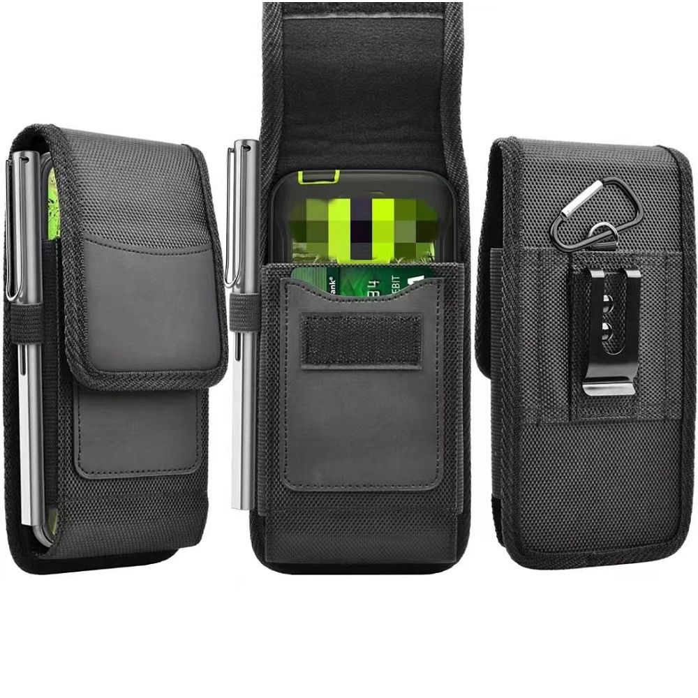 Vertical universal case OXFORD model 4 for IPHONE 13 PRO MAX / SAMSUNG S21 Ultra / XIAOMI 12 Ultra black - Image 5