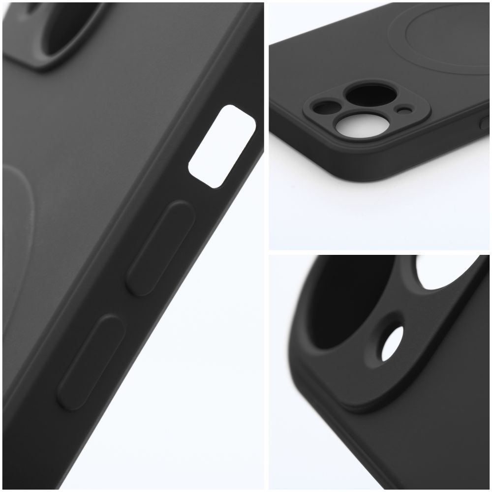 SILICONE MAG COVER case compatible with MagSafe for IPHONE 12 Pro black - Image 9
