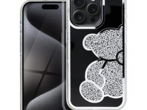 TEDDY BEAR Case for IPHONE 15 Pro silver
