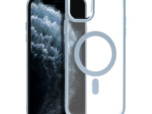 MATTE MAG COVER case compatible with MagSafe for IPHONE 11 Pro Max blue