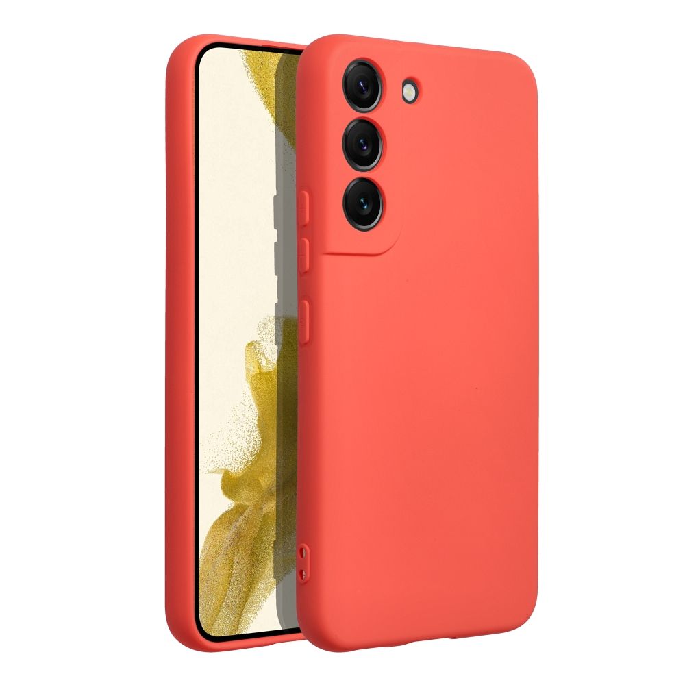 SILICONE case for SAMSUNG S22 peach - Image 2