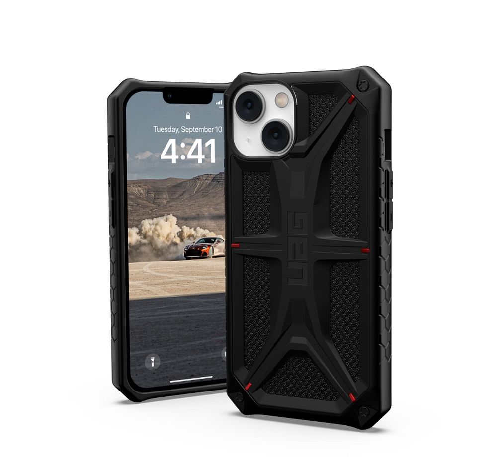 ( UAG ) Urban Armor Gear Monarch case for IPHONE 14 PLUS kevlar black - Image 2