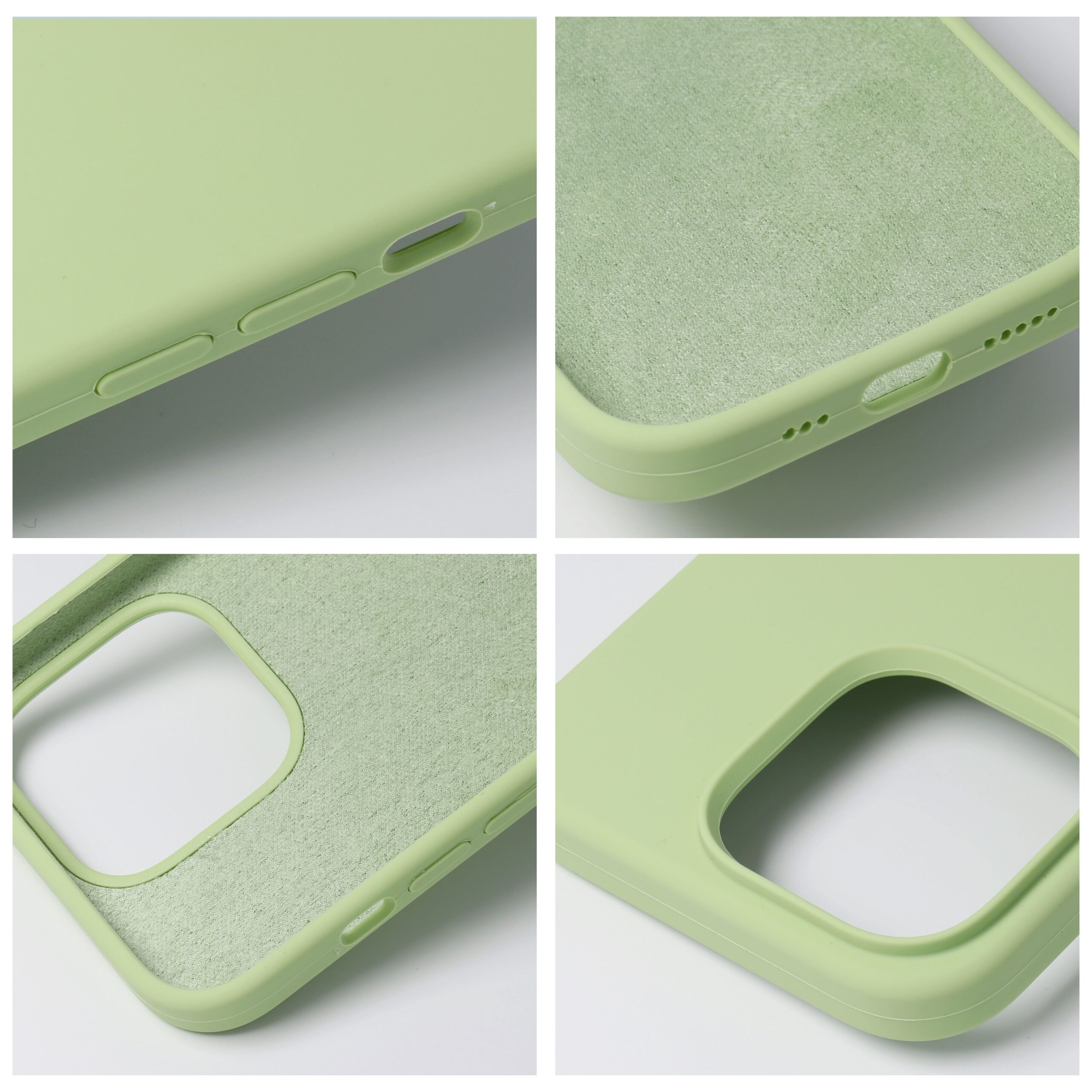 Roar Cloud-Skin Case - for iPhone 14 Plus Light green - Image 5