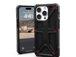 (UAG) Urban Armor Gear Monarch for IPHONE 15 PRO kevlar black