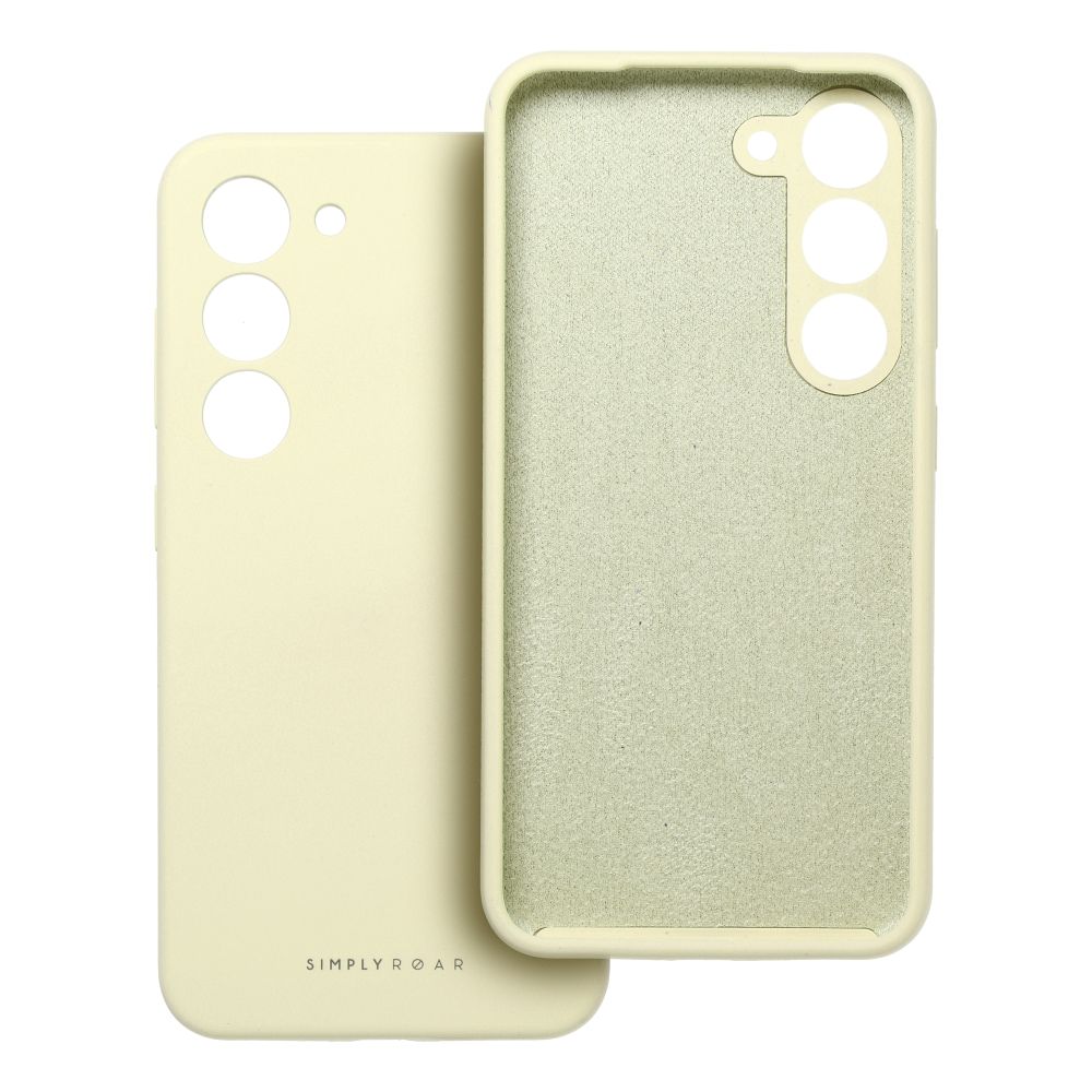 Roar Cloud-Skin Case - for Samsung Galaxy A55 5G Light Yellow - Image 3