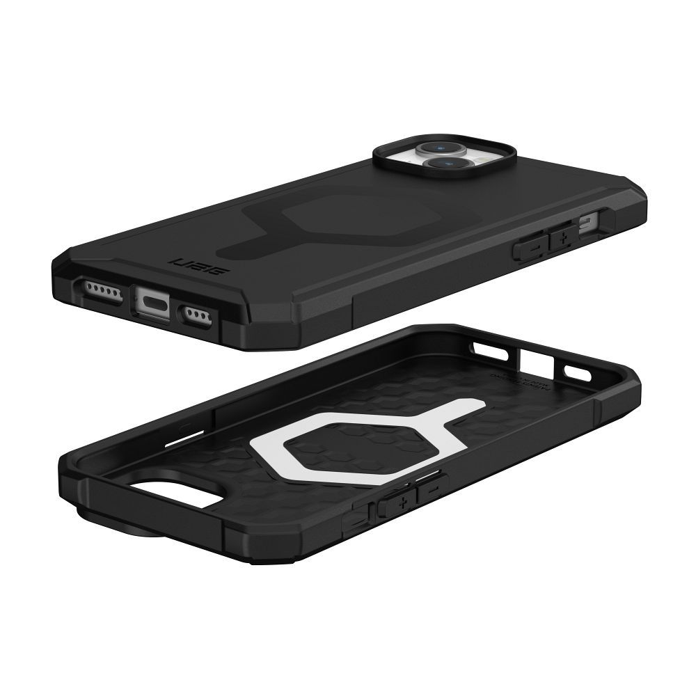 ( UAG ) Urban Armor Gear Essential compatible with Magsafe for IPHONE 15 PLUS black - Image 2