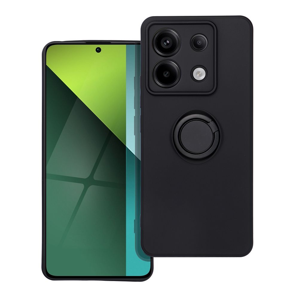 SILICONE RING case for XIAOMI Redmi Note 13 Pro 5G black - Image 2