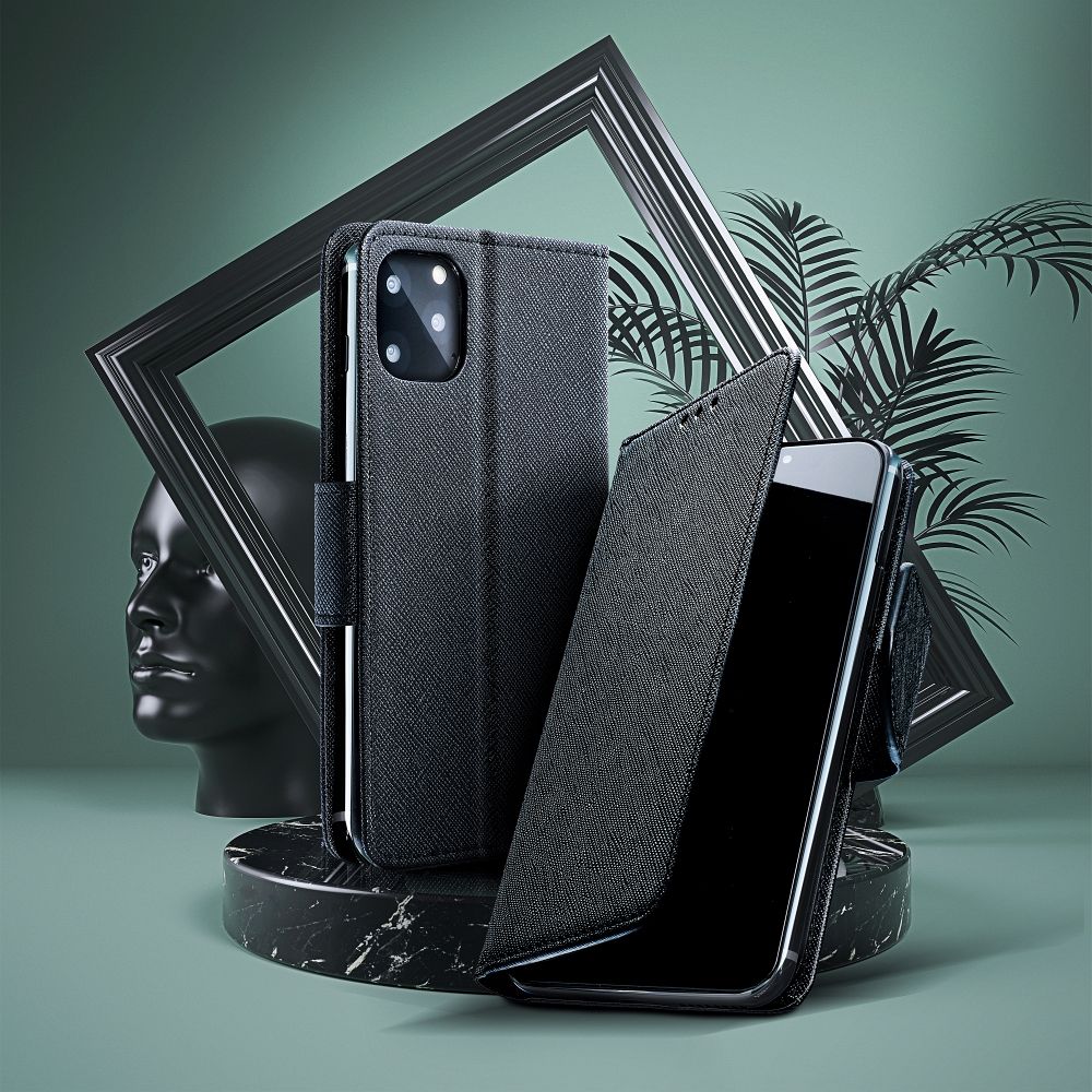 FANCY Book case for IPHONE 16 Pro Max black - Image 9