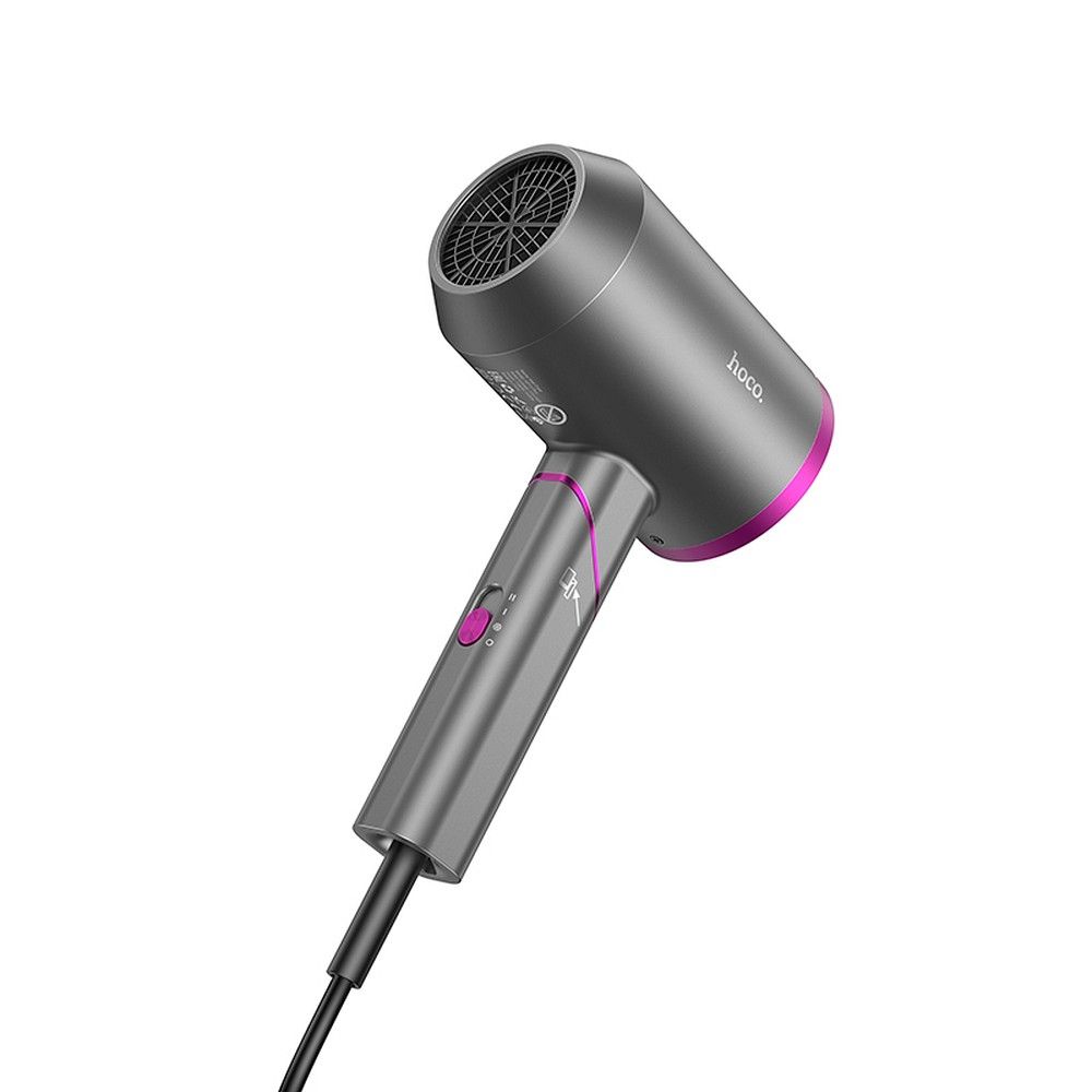 HOCO hot and cold air foldable hair dryer HP13 Plus rose red - Image 5