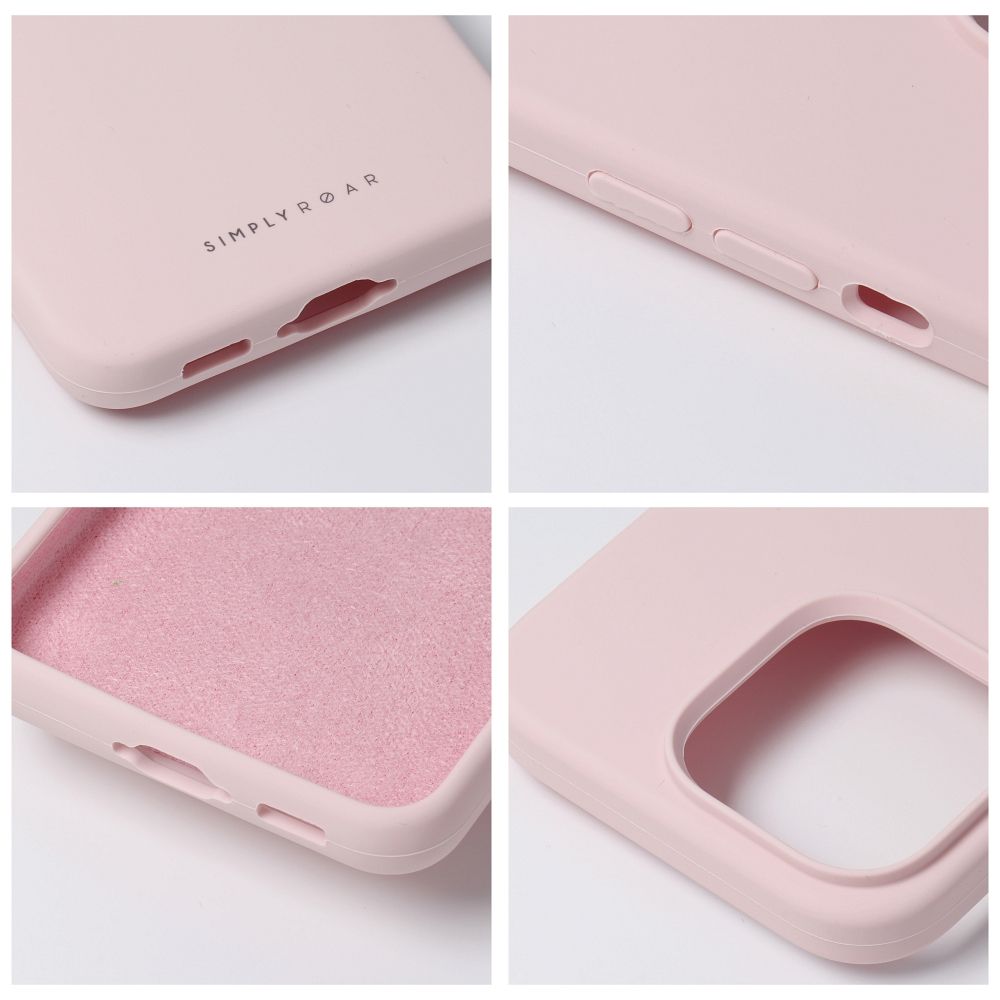 Roar Cloud-Skin Case - for iPhone 14 Plus Light Pink - Image 5